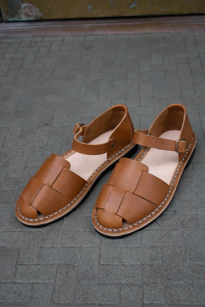 Steve Mono Summer Sandal in Tobacco