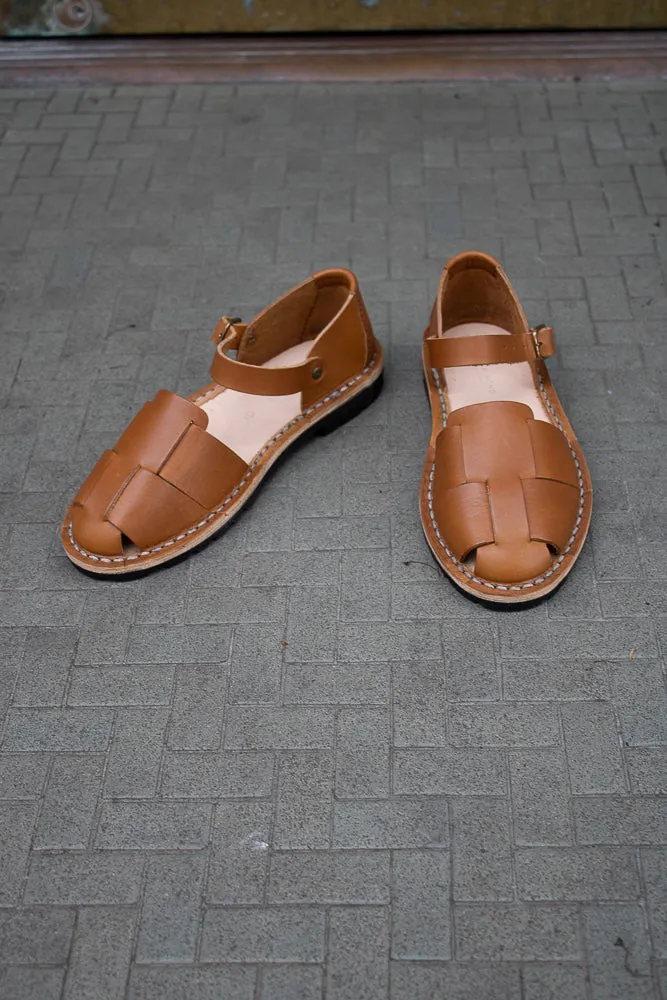 Steve Mono Summer Sandal in Tobacco
