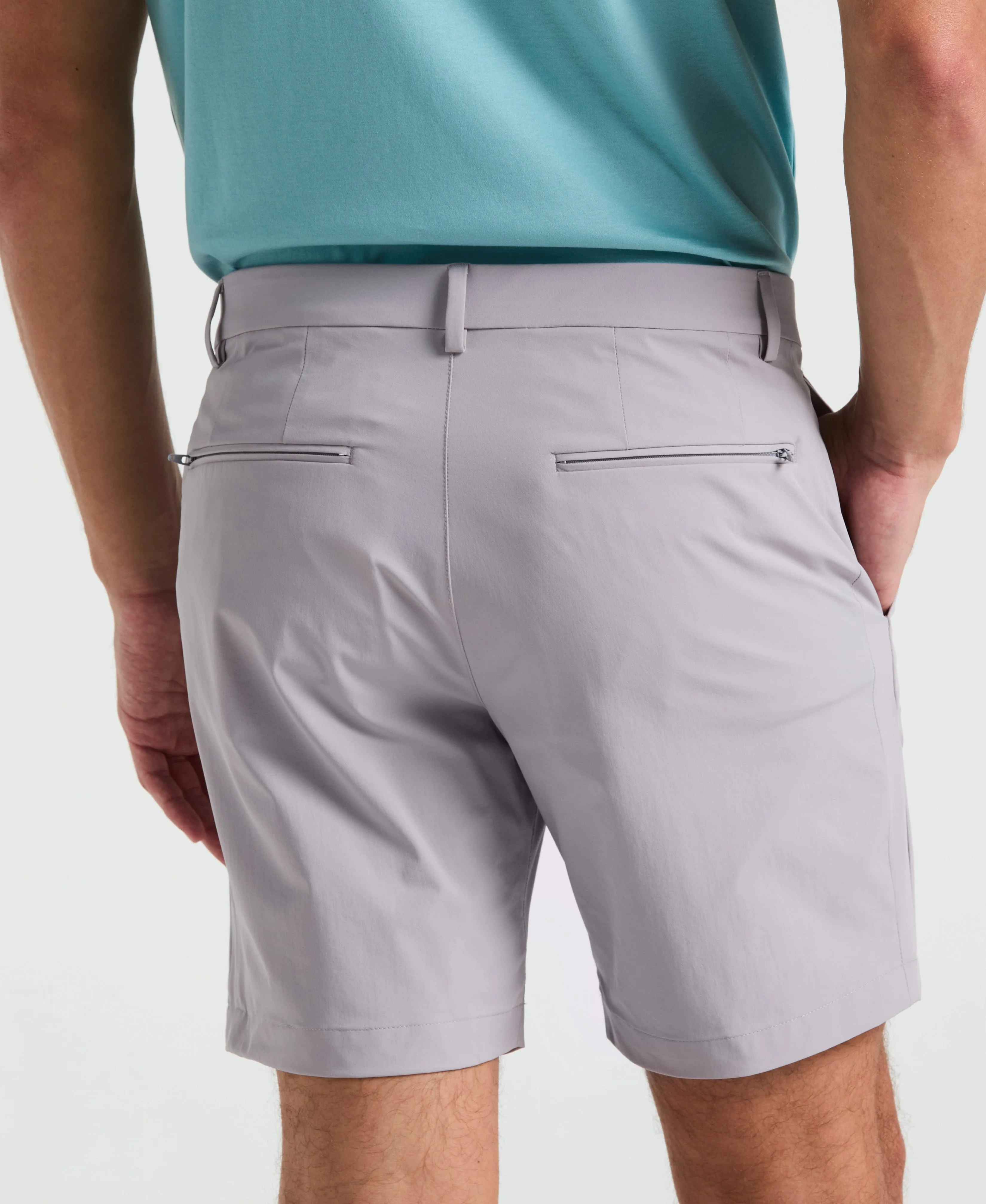 Stretch Solid Tech Short