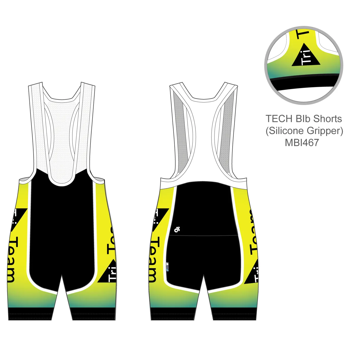 Tech Bib Shorts