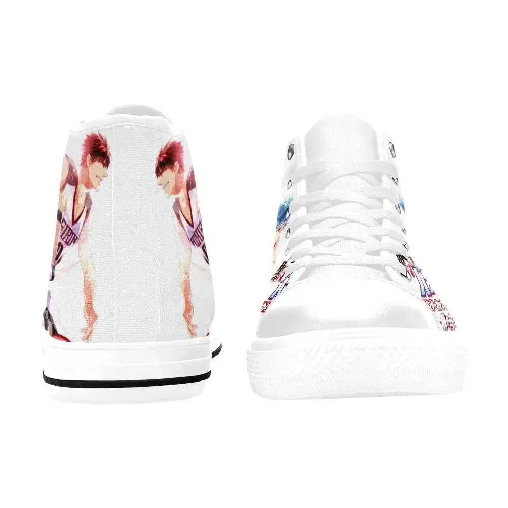 Tetsuya Kuroko Basketball Shoes High Tops Sneakers for Kids and Adults
