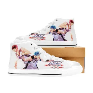 Tetsuya Kuroko Basketball Shoes High Tops Sneakers for Kids and Adults