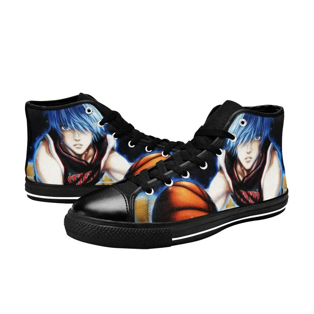 Tetsuya Kuroko Basketball Shoes High Tops Sneakers for Kids and Adults