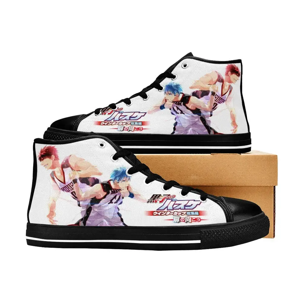 Tetsuya Kuroko Basketball Shoes High Tops Sneakers for Kids and Adults