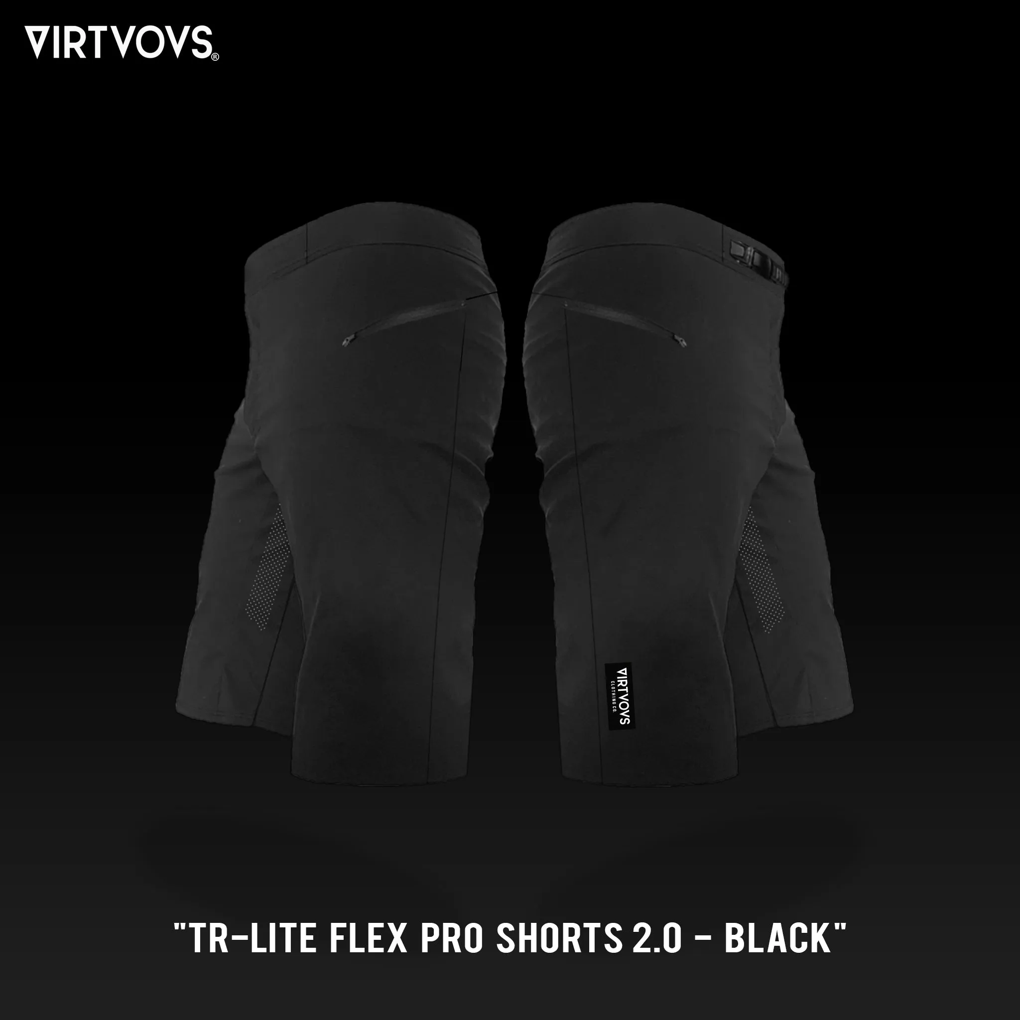 TR-Lite Flex Pro Shorts 2.0 BLACK