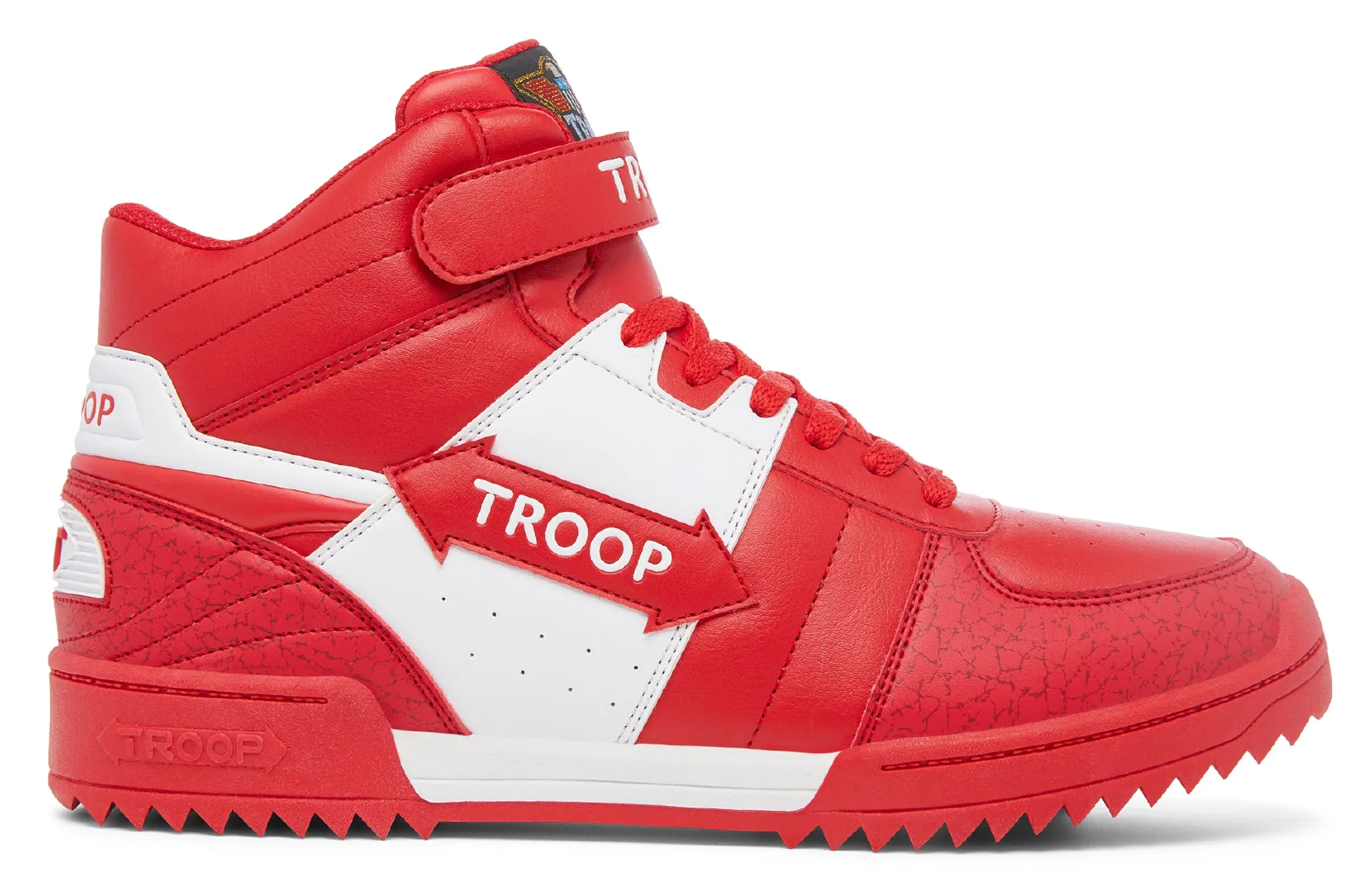 Troop Crown Mid Ripple Red/White
