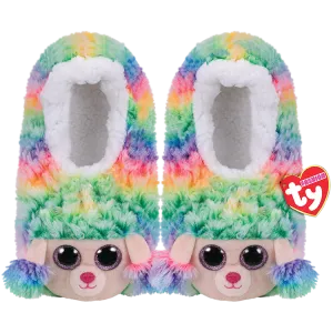 TY Slipper Socks Rainbow
