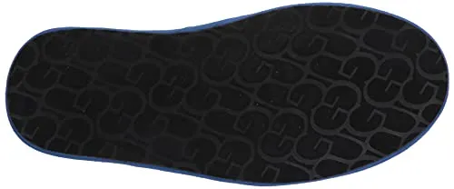 UGG Men's Scuff Logo Slipper, Classic Blue/White, 11
