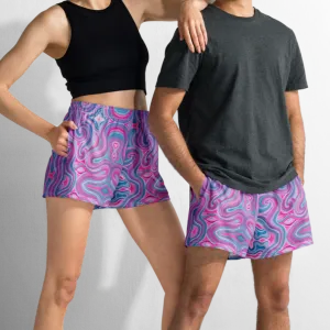 Unisex Running Shorts (Recycled Material)- "Mystical" Design