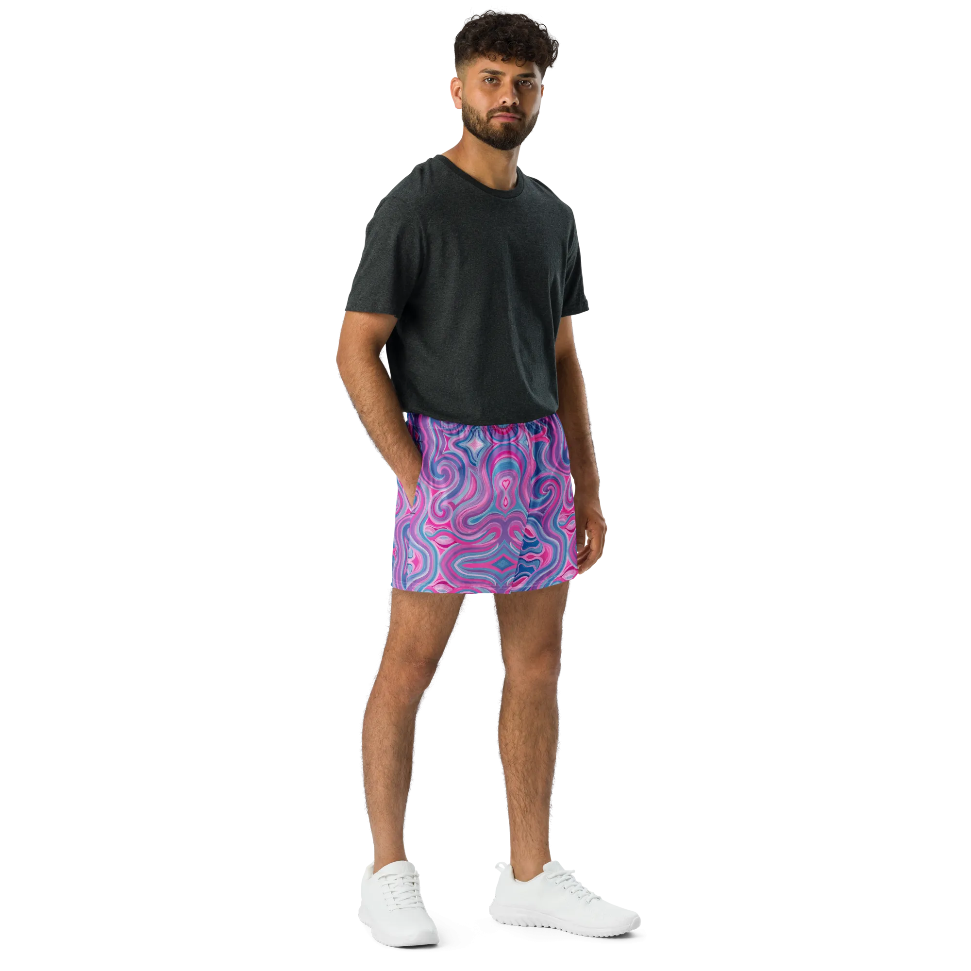 Unisex Running Shorts (Recycled Material)- "Mystical" Design