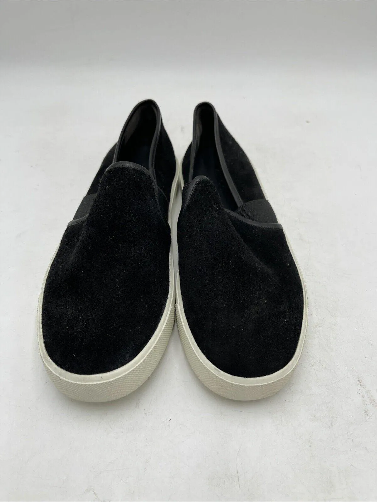 Vince Women's Blair Slip On Sneakers Black Size 6.5M/36.5 - Very Good