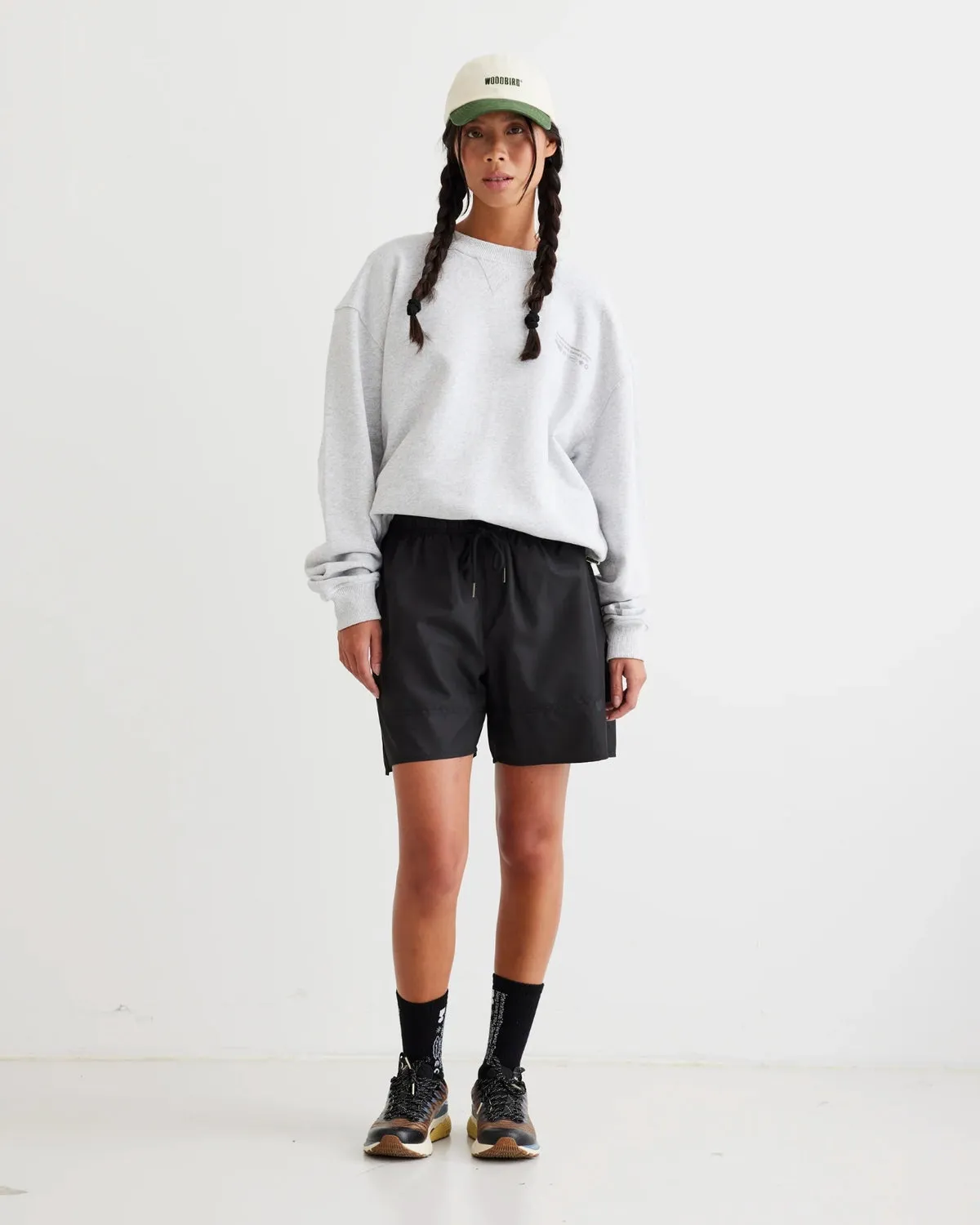W Haiden Tech Shorts - Black