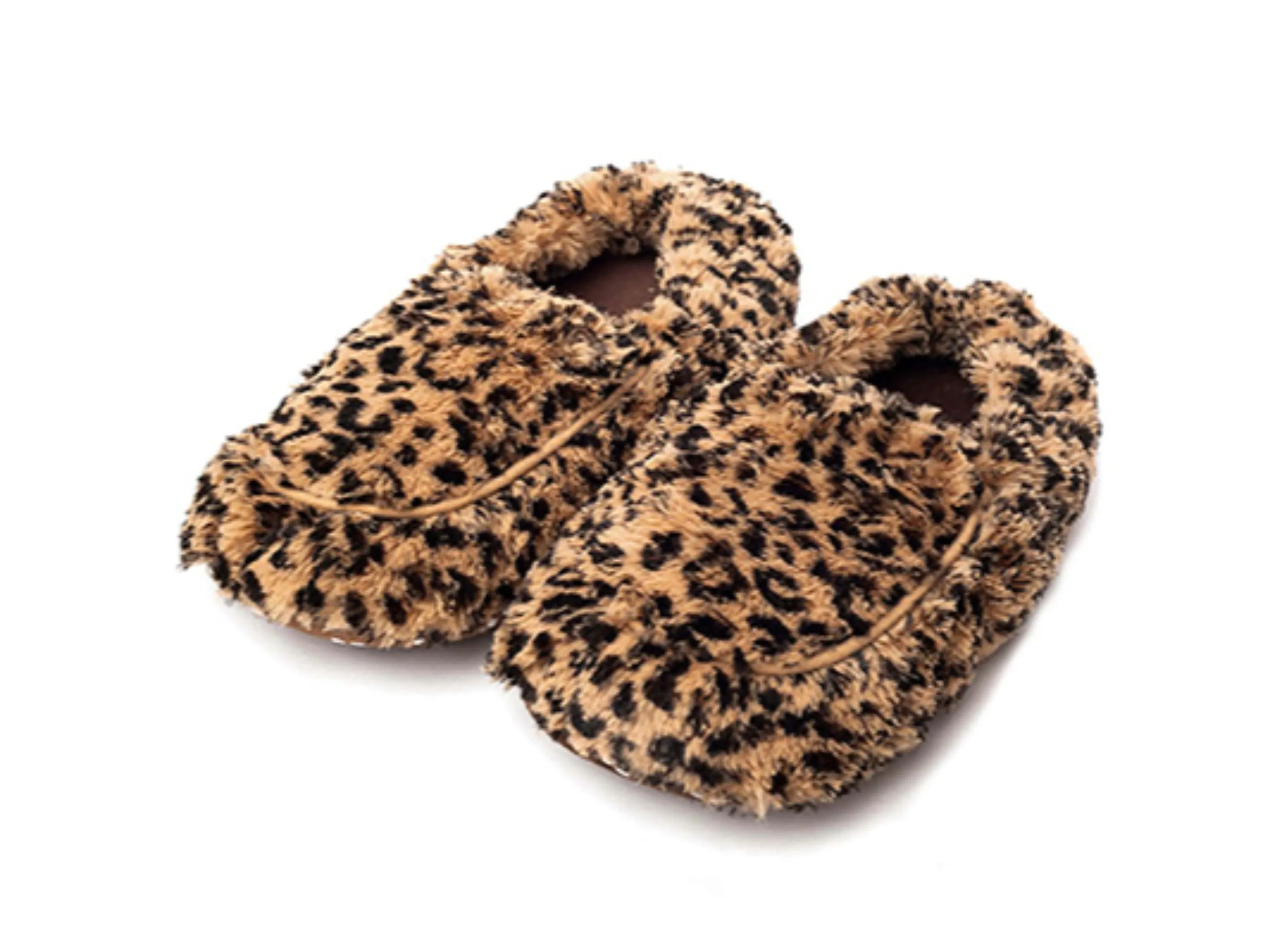 Warmies Leopard Slippers