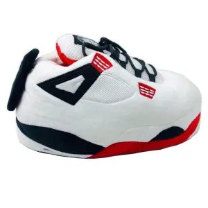 White Black Indoor Winter Slippers