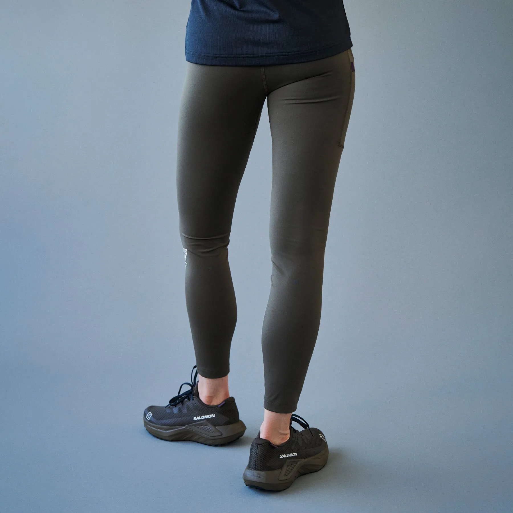 Women's Balance Long Tights - Dusty Brown