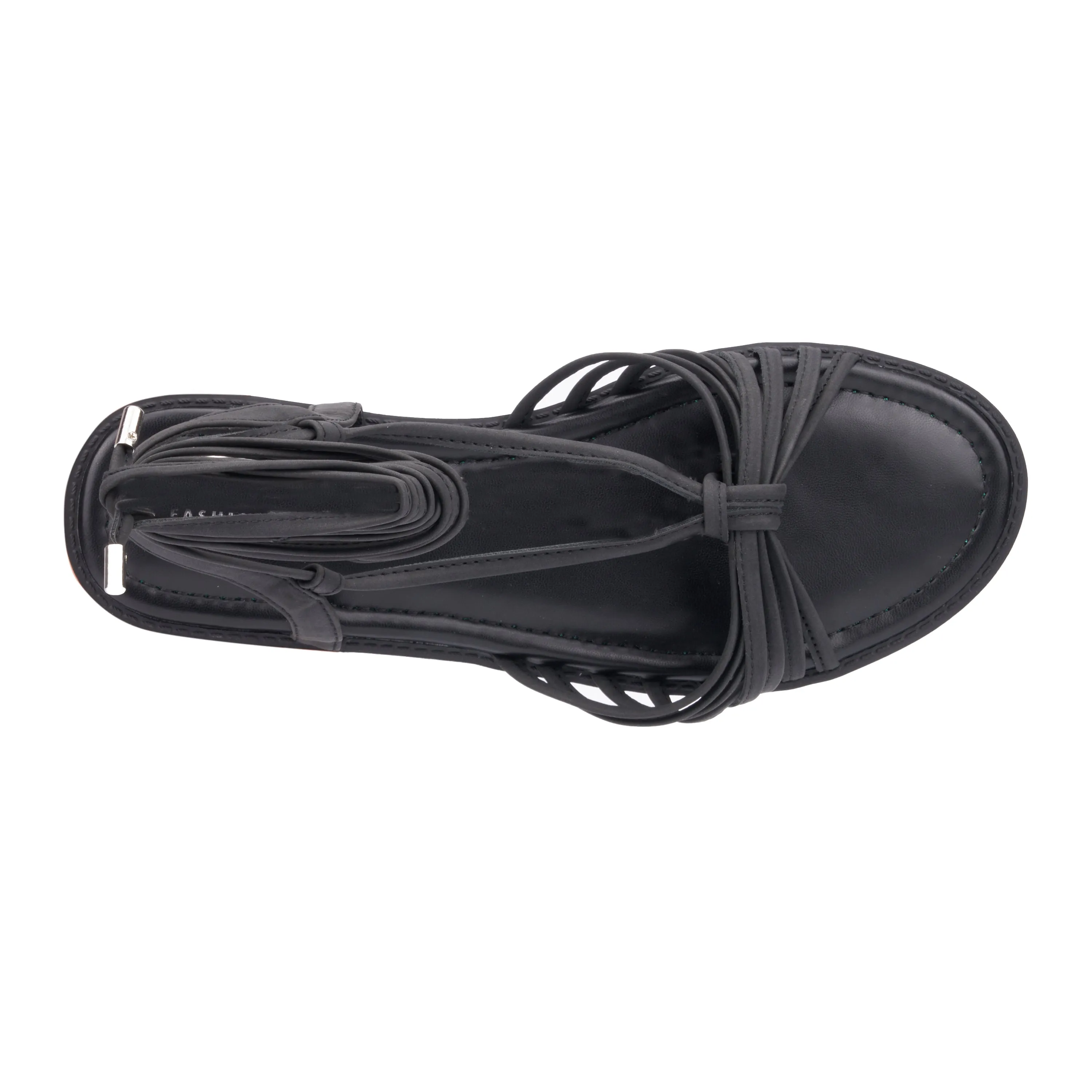 Women's Daria Strappy Flat Sandal - Wide Width Ankle Strap Sandals