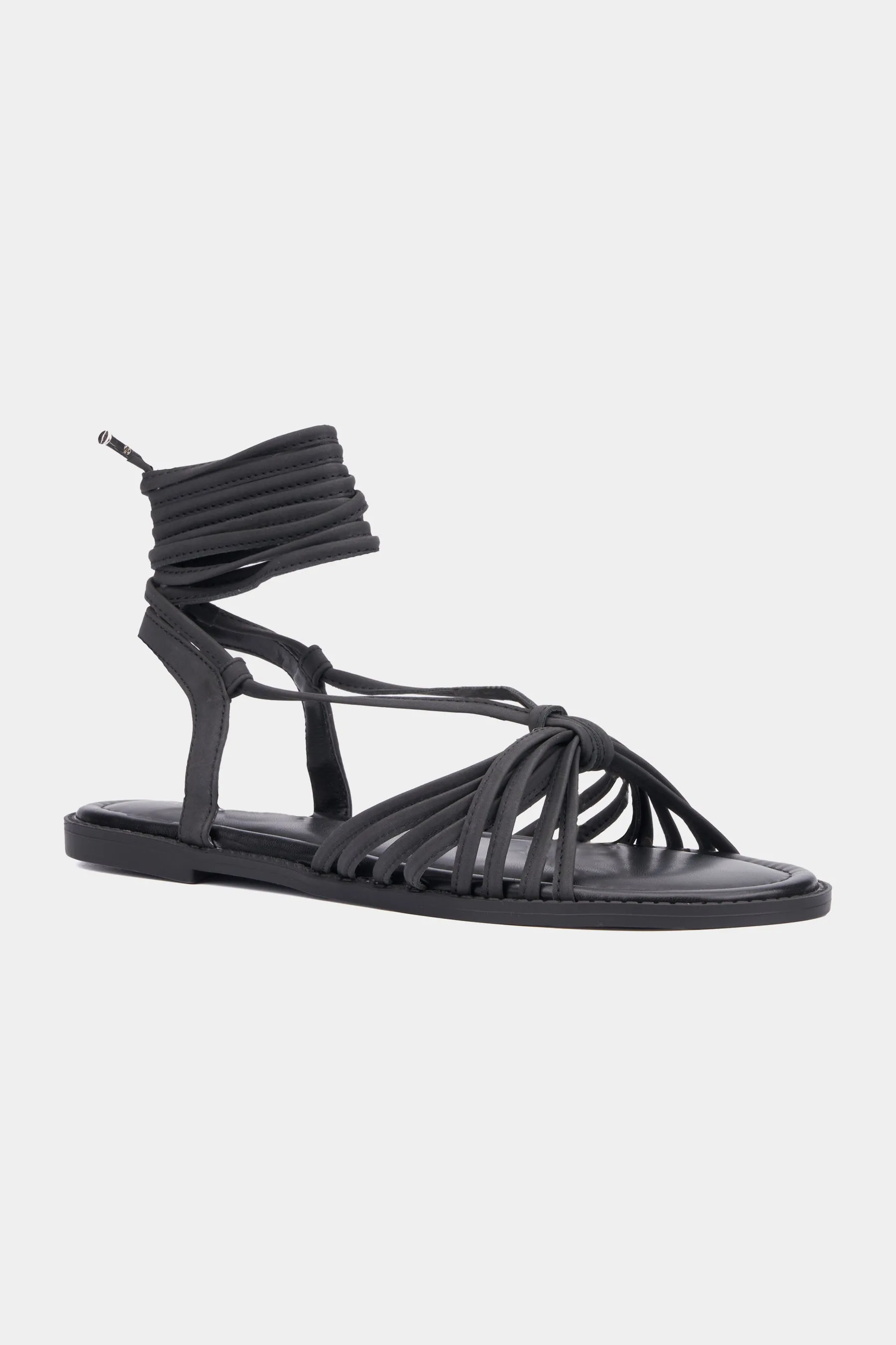Women's Daria Strappy Flat Sandal - Wide Width Ankle Strap Sandals