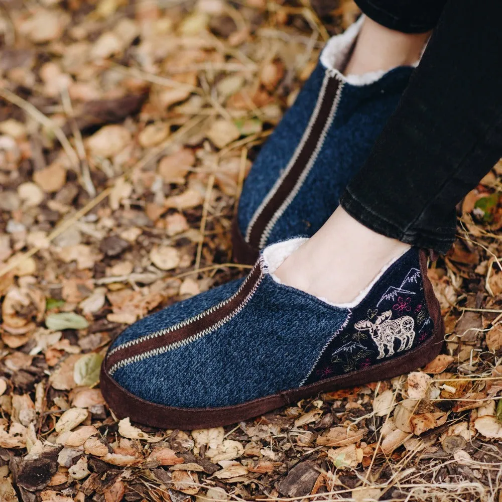 Women's Forest Bootie Ankle Height Slipper with Cloud Cushion® Comfort