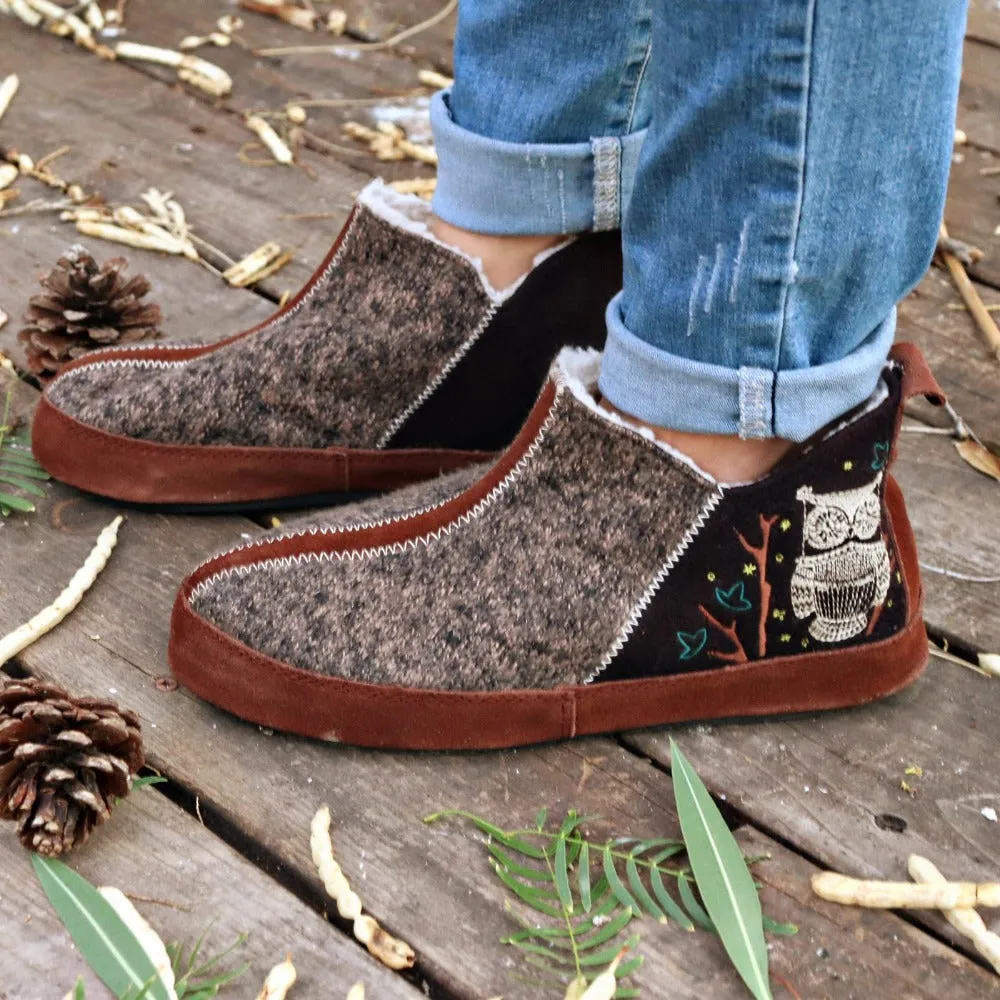 Women's Forest Bootie Ankle Height Slipper with Cloud Cushion® Comfort