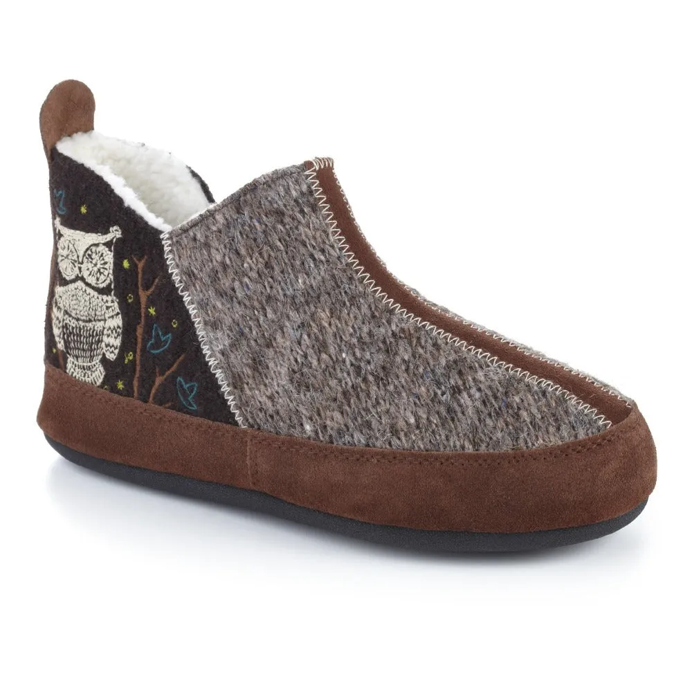 Women's Forest Bootie Ankle Height Slipper with Cloud Cushion® Comfort
