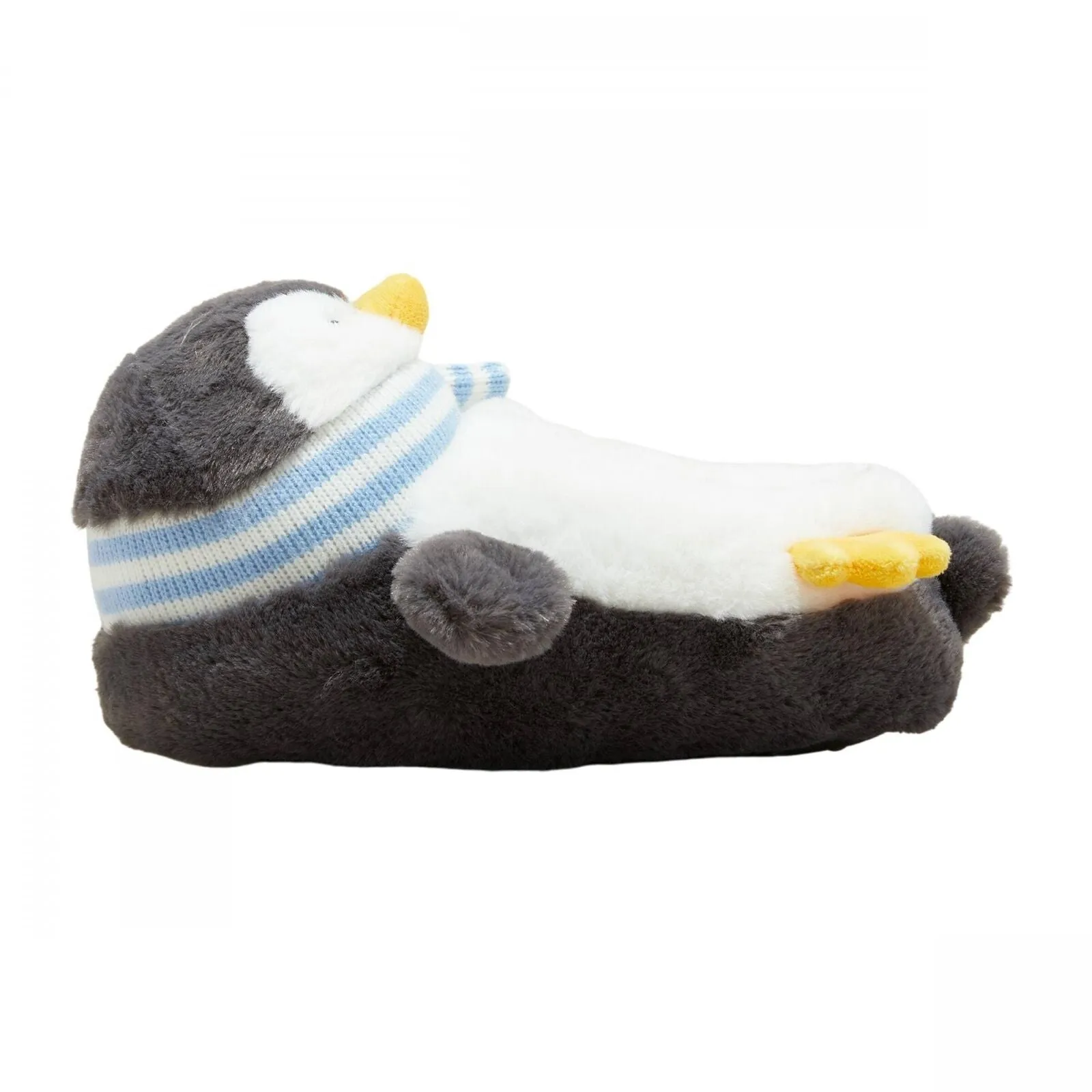 Wondershop Kids Girls Boys Holiday Penguin Character Slippers Gray S (13-1)