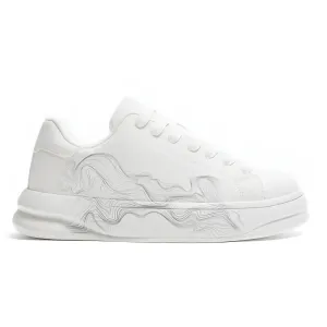 ZARA Statement Chunky Trainers Men - WHT