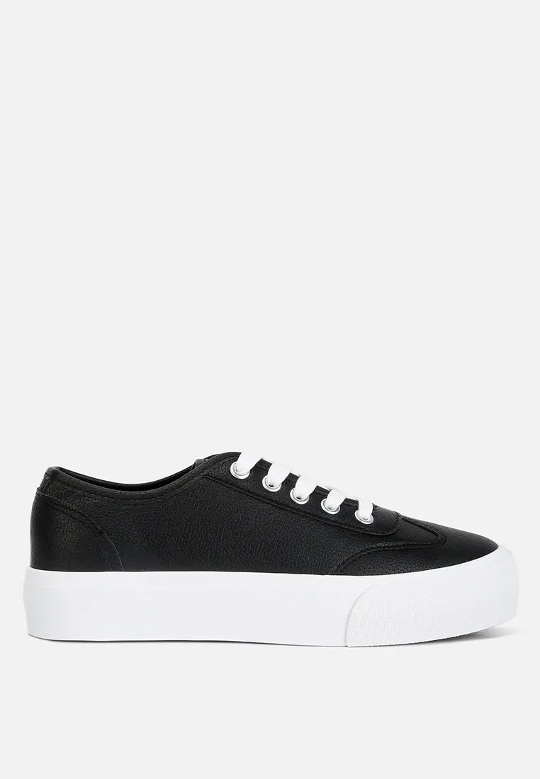 Zenda Chunky Flatform Sneakers By RAG