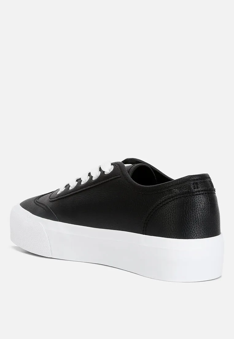 Zenda Chunky Flatform Sneakers By RAG
